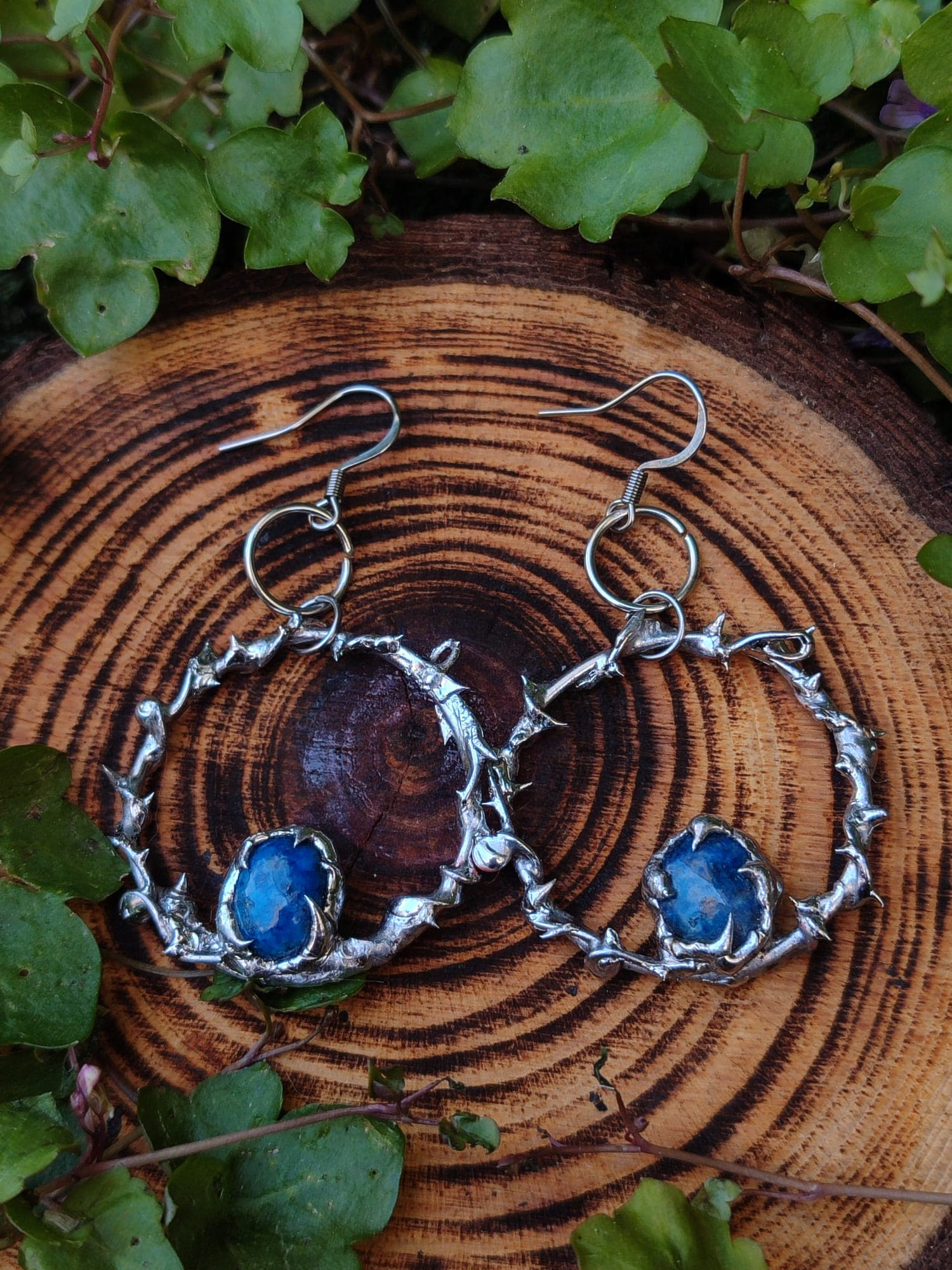 Imagem da peça Brincos com Lápiz -Lazúli